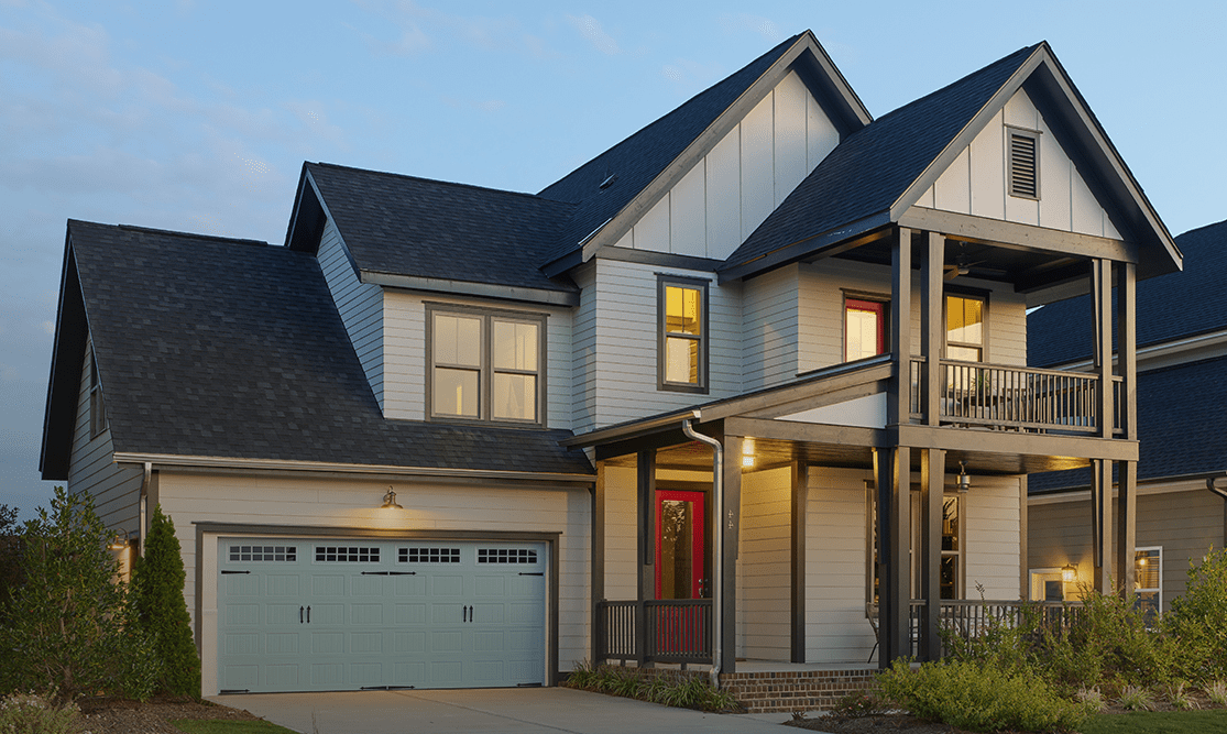 House with Mastic siding