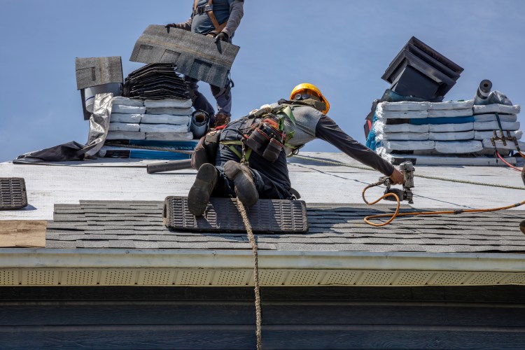 Bunch Roofing residential roofing project in Greenville Ohio
